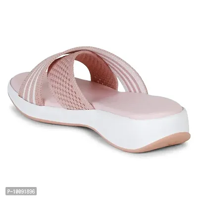 Saphire Extra Soft Light weighted Casual/Official Sandals for Women/Girls (Peach, numeric_5)-thumb3