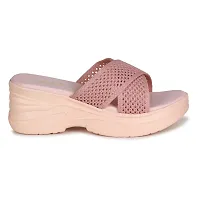 Saphire Stylish sandals for women (Peach, numeric_7)-thumb1