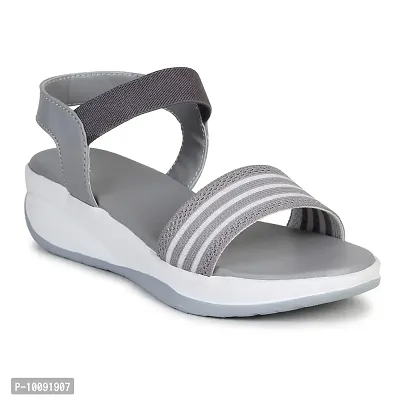 Girls sale grey sandals