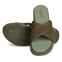 Saphire Stylish sandals for women (Olive, numeric_8)-thumb4