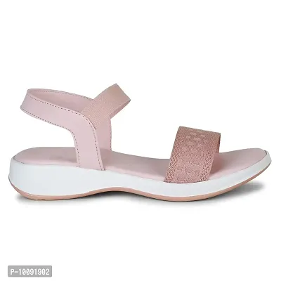 Saphire Flat Sandal,Slipper For Women's And Girl's (Peach, numeric_4)-thumb2