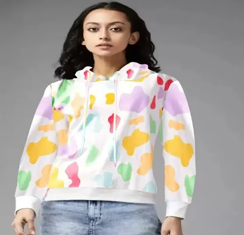 Prahas Trends Fashionable Colorful Sweatshirts Hoodies for Women