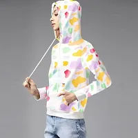 Prahas Trends Fashionable Colorful Sweatshirts Hoodies for Women-thumb1