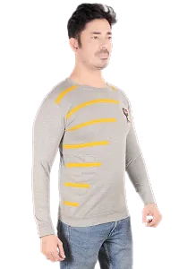 Trendy Stylish Polycotton Round Neck Tees for Men-thumb2