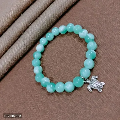 Elegant Turquoise Pearl Bracelet For Women