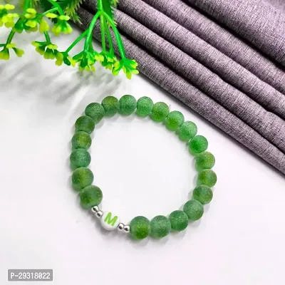 Elegant Green Pearl Bracelet For Women-thumb0