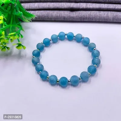 Elegant Blue Pearl Bracelet For Women-thumb0