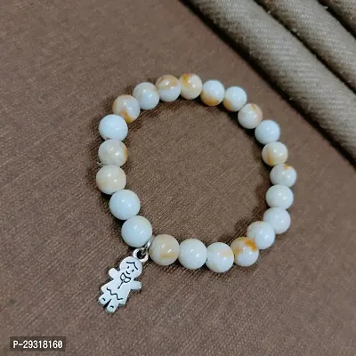 Elegant White Pearl Bracelet For Women-thumb0