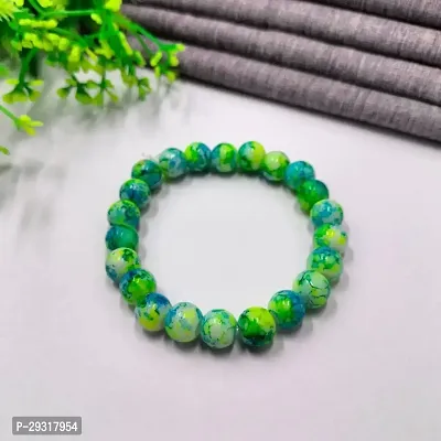 Elegant Green Pearl Bracelet For Women-thumb0