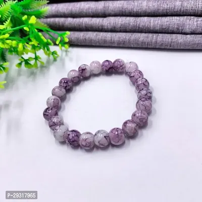 Elegant Purple Pearl Bracelet For Women