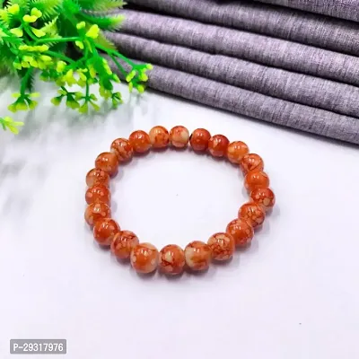 Elegant Orange Pearl Bracelet For Women-thumb0