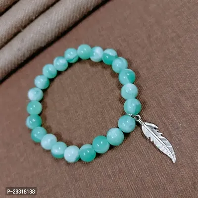 Elegant Turquoise Pearl Bracelet For Women