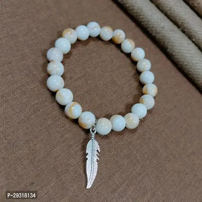 Elegant White Pearl Bracelet For Women-thumb0