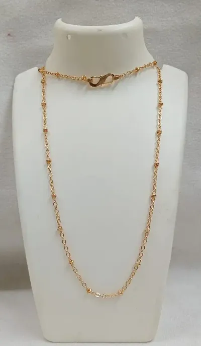 Exclusive Golden Alloy Antique Chain