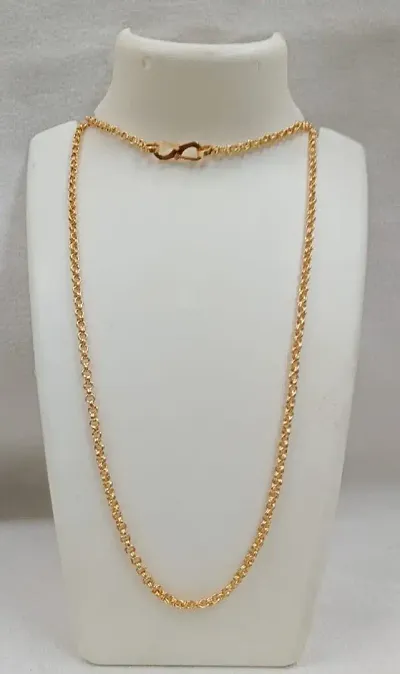 Exclusive Golden Alloy Antique Chain