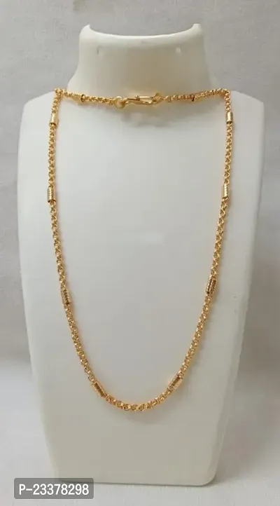 Khodalkrupa Jewellery New stylish Fancy Designer Gold plated Chains