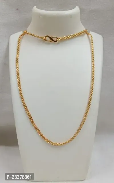 Khodalkrupa Jewellery New stylish Fancy Designer Gold plated Chains-thumb0