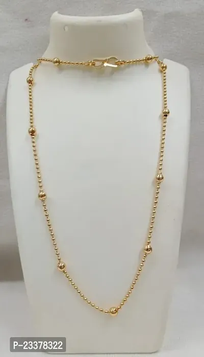 Khodalkrupa Jewellery New stylish Fancy Designer Gold plated Chains