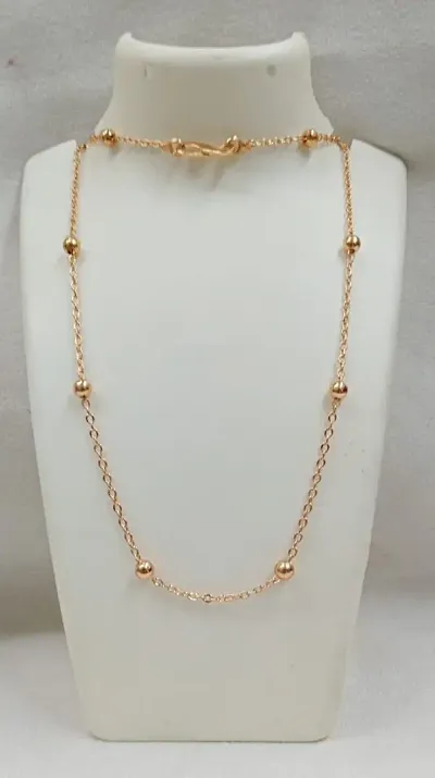 Exclusive Golden Alloy Antique Chain