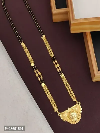 Khodalkrupa Jewellary New Stylish Fancy Designer Mangalsutra-thumb0