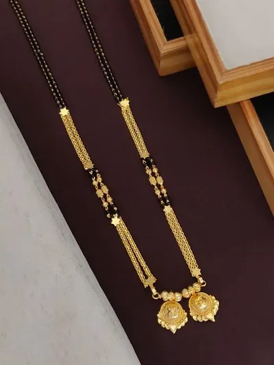 Traditional Gold Alloy Mangalsutra