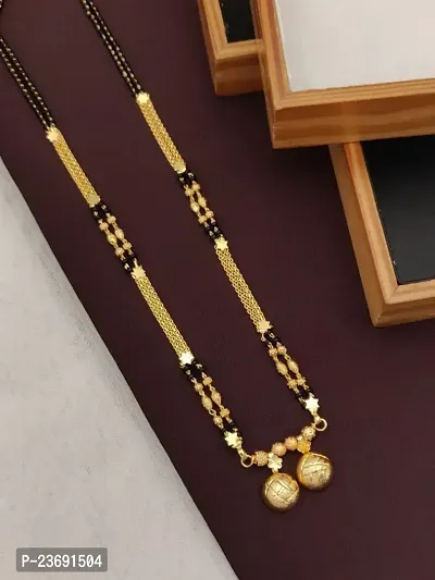 Khodalkrupa Jewellary New Stylish Fancy Designer Mangalsutra-thumb0