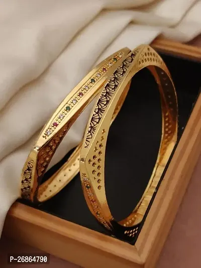 Elegant Bangle Set for Women-thumb0