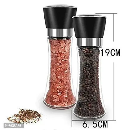 IMKR 1 Pcs Salt Pepper Plastic cap Grinder with Adjustable Coarseness Pepper Mill Shaker Crusher and Salt Grinders (1 pcs)&hellip;-thumb4