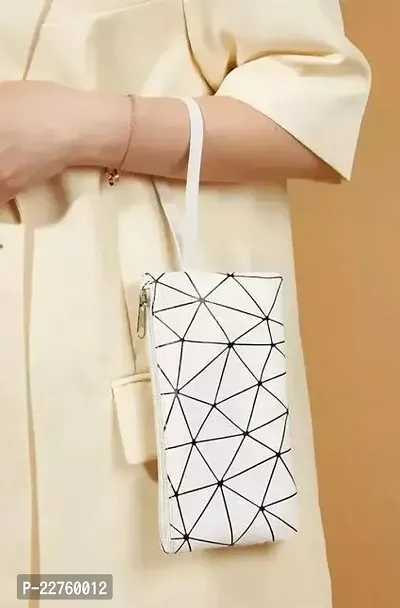 Stylish White PU  Sling Bags For Women-thumb0