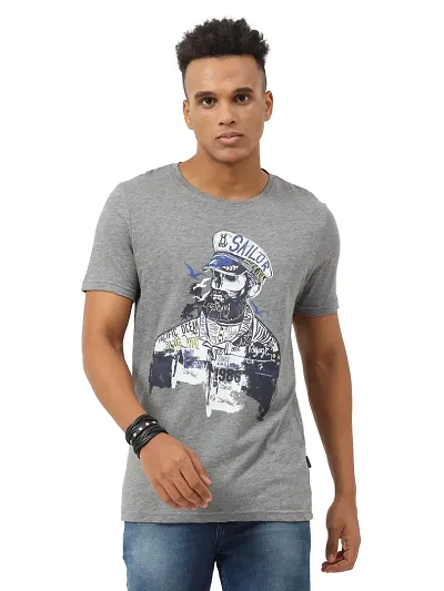 Stylish Round Neck Tees For Men