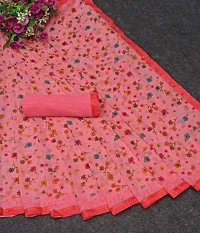 MAVIE Elegant Comfort Georgette Traditional Deepak Regular Saree, Pink-thumb1