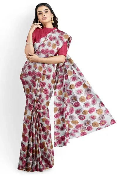 MAVIE Elegant Comfort Georgette Traditional Stylish Patee Regular Saree