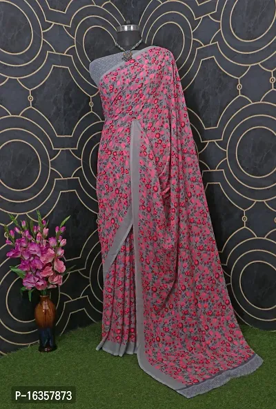 New Fancy look Radium Saree