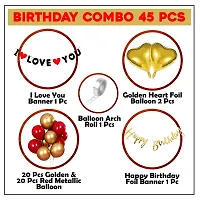 Birthday Decoration Items-45 Pcs, Birthday Decoration Items with Banners-thumb3