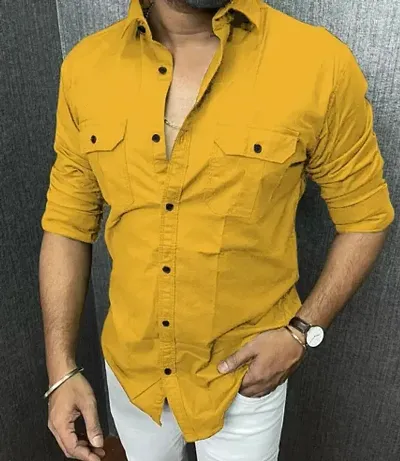 Best Selling Cotton Blend Casual Shirt