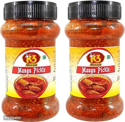 Best Quality K3 Masala Mango Pickle 250Gm (Pack Of 2) Mango Pickle (2 X 250 G)