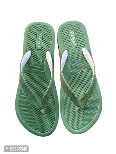 Trending with Quality Ladies Slippers Green-thumb3