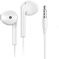 Heavy Bass Earphone with Mic Wired Headsetnbsp;nbsp;(White, In the Ear)-thumb2