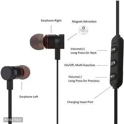 Black magnet Bluetooth without WIRELESS Bluetooth Headset-thumb2