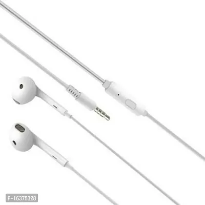 Heavy Bass Earphone with Mic Wired Headsetnbsp;nbsp;(White, In the Ear)-thumb4