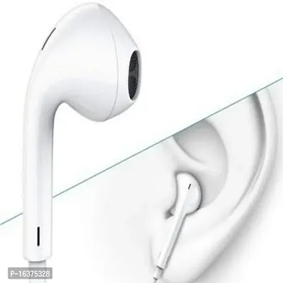 Heavy Bass Earphone with Mic Wired Headsetnbsp;nbsp;(White, In the Ear)-thumb5