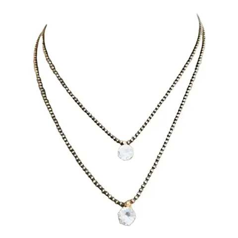 Elegant Alloy Necklace and Pendant Set For Women