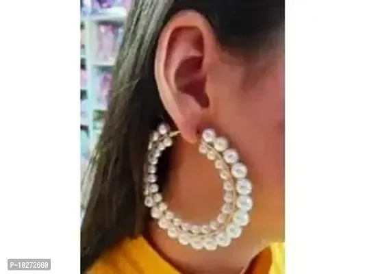 Elegant Silver Plated Earring For Women-thumb2