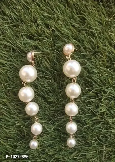 Elegant Pearl Earring For Women-thumb2
