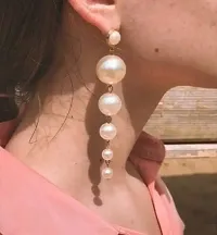 Elegant Pearl Earring For Women-thumb2