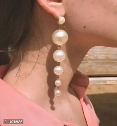 Elegant Pearl Earring For Women-thumb3