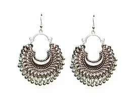 OXDIZED EARRINGS COMBO PACK OF 2 PAIRS-thumb1