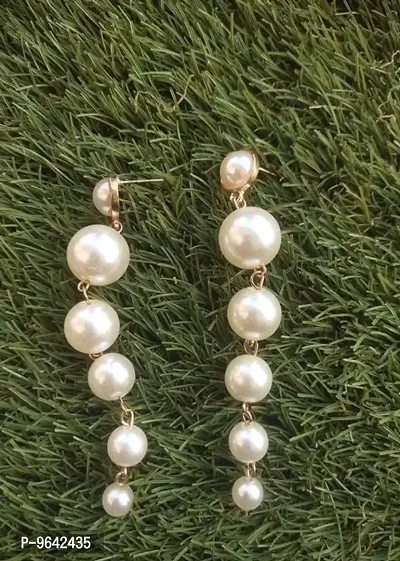 Elegant Pearl Earrings For Women-thumb2