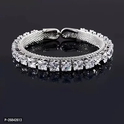 Silver Plated Designer Bracelet-thumb2