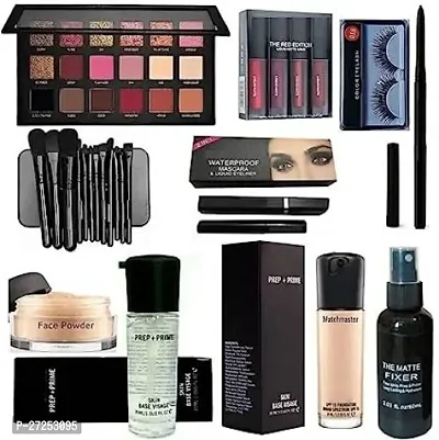 makeup combo kit for women  (14 Items in the set)-thumb0